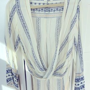 INTO Open Front Blouse